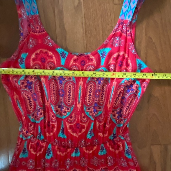 Rayon summer dress-sz S/M - Picture 6 of 14